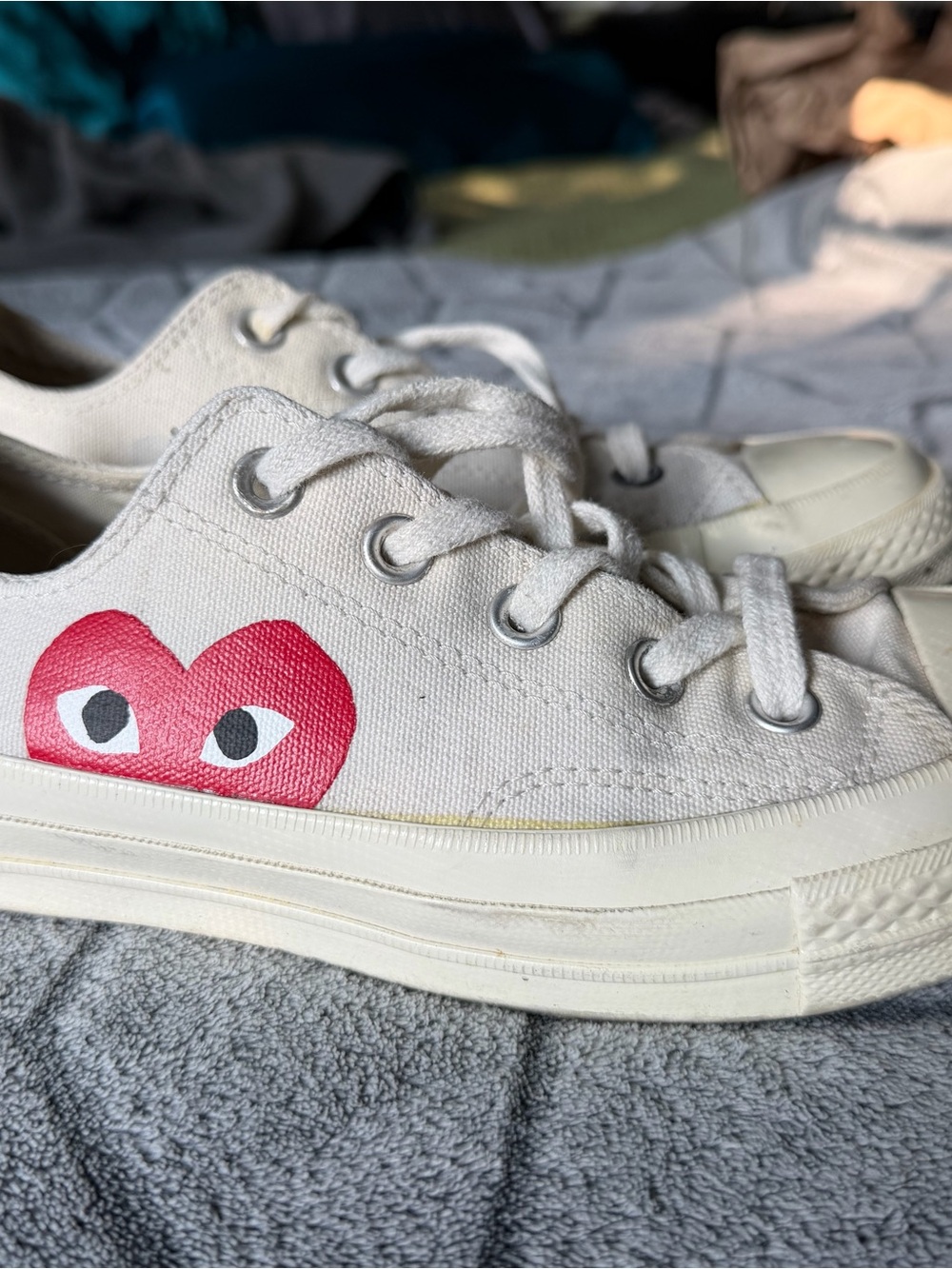 Converse x CDG Play Chuck 70 Low Milk White Unisex M4 W6